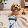 Dental Chew Stick Dog Toy with Rope, Cleaning for Puppy, Pet Toothpaste Compatible Interactive Teeth Grinding Small Middle Large Dogs Puppies