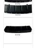 Front Bumper Towing Eye Cover for 2020 Land Rover Discovery 5 Anniversary Edition LR082830 - Black/Silver