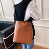 Designer PU Leather Bucket Bag Women Handbag Ladies Shoulder Bag Female Tote Bags