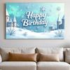 Event Photography Backdrop Material Birthday Backdrop Snowflake Theme Backdrop Colorful Party Wall Decor For Outdoor Indoor