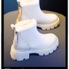 Snow boots 2025 new winter shoes women's shoes winter winter velvet large cotton shoes thickened warm snow cotton boots