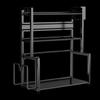 Modern 3-Tier Kitchen Spice Rack with Knife Holder