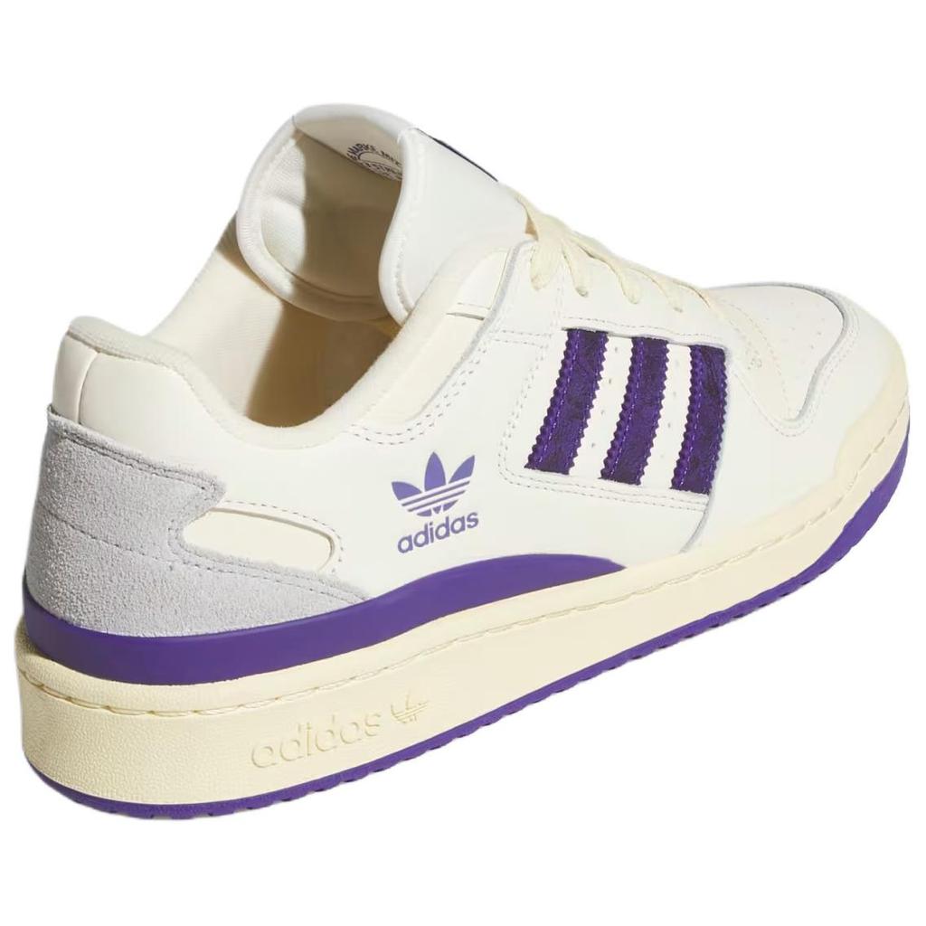 adidas Forum Low CL Krémově bílá Kolegiální fialová Pánské tenisky Teplá vanilka JI3268
