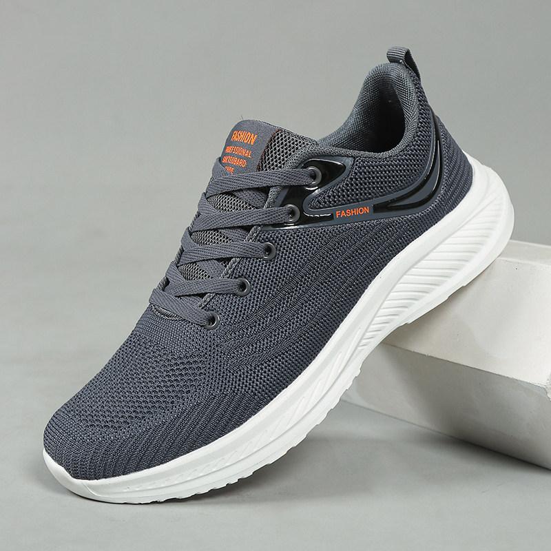 Quanzhou Running Shoes Four Seasons Mesh Soft-soled Sports Shoes Comfortable Casual Shoes Lightweight Breathable Shock-absorbing Running Shoes