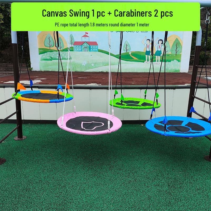 Children's Indoor/Outdoor Climbing and Swing Training Set with Rope Ladder