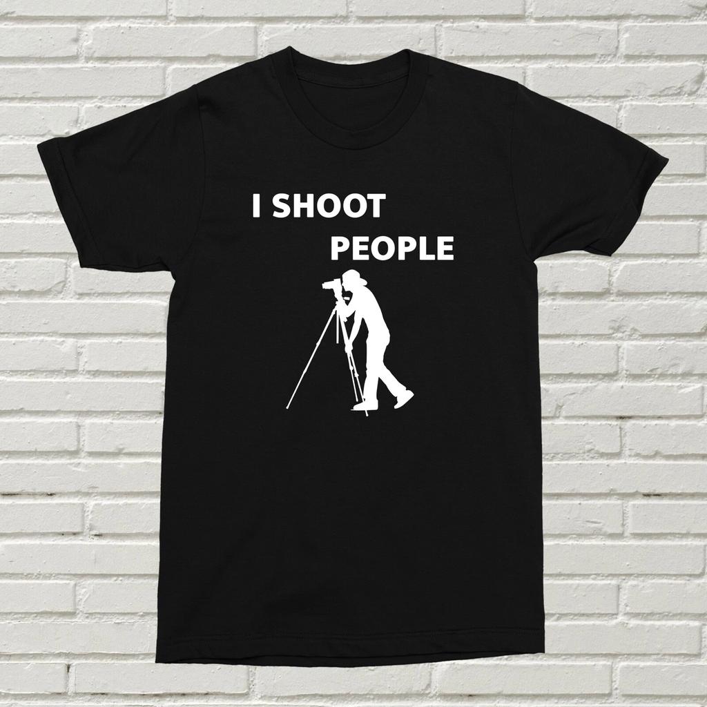I Shoot People T-Shirt Funny Offensive Present Gift Birthday Christmas Photo Fun