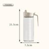 Curved Handle Glass Oil Dispenser 500ML Oil Bottle New Seasoning bottle  Restaurant