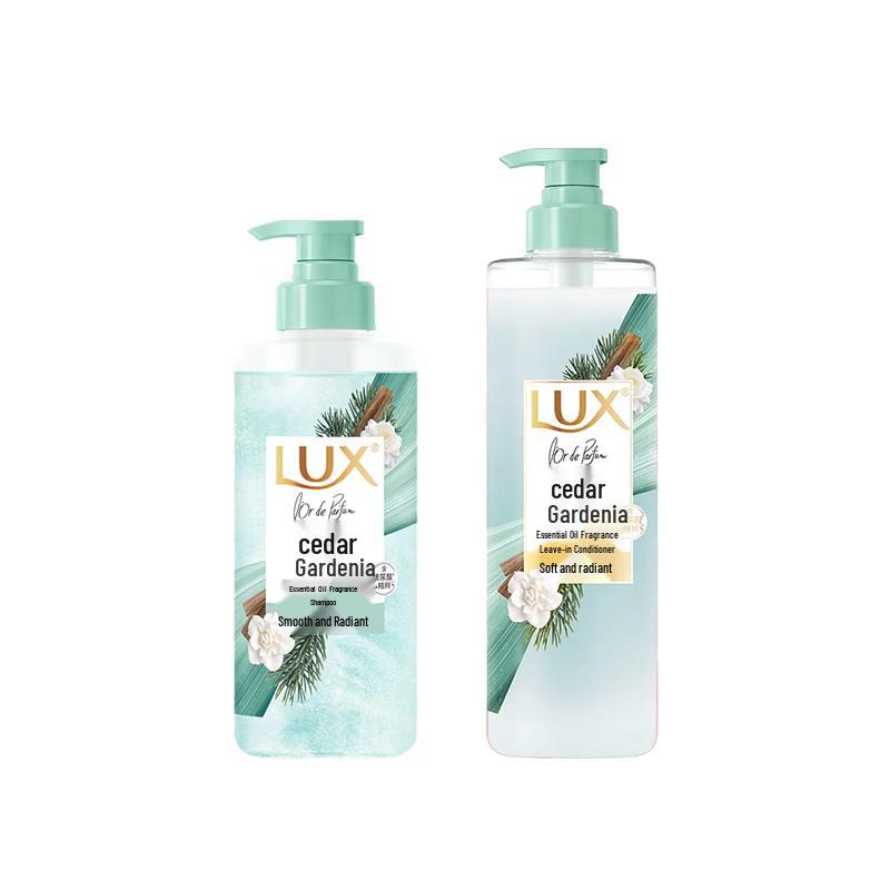 LUX Cedar Gardenia Essential Oil Shampoo & Conditioner Set