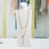 Jewelry Bust Display Holder Organizer Tabletop Home Ornament Retail Store Stable Elegant