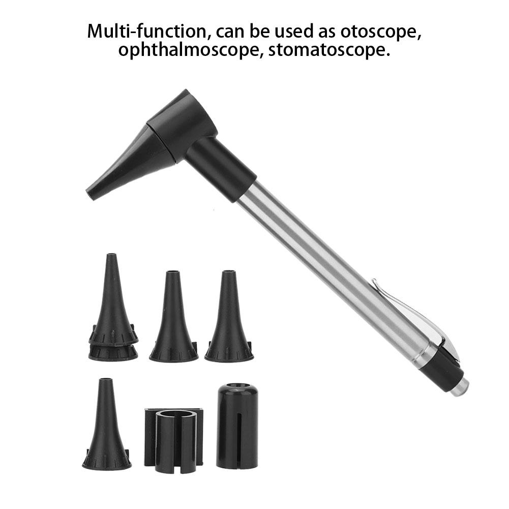 Professional Otoscope Endoscope Ear Oral Care Speculum Magnifying Lens Set