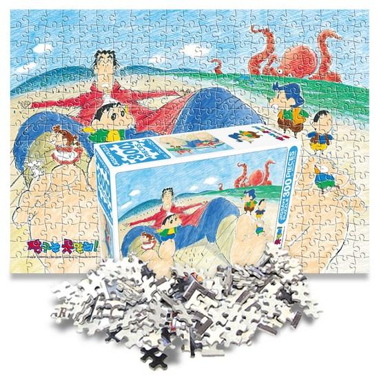 Haksan Cultural History Crayon Shin-chan Jigsaw Puzzle Soinguk, Korean popular puzzles