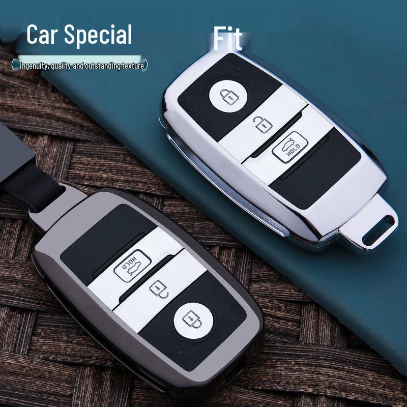 Premium Metal Key Case for Landwind X7/X5/X5plus - Stylish Car Remote Holder with Fashion Buckle