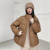 Short down jacket winter women's duck down Japanese and Korean wind Pinghu winter women's new coat