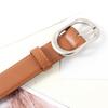 Imitation Leather Women Belt Adjustable Length Pin Buckle Waistband Dress Shirt Tops Belt Fashion Accessories
