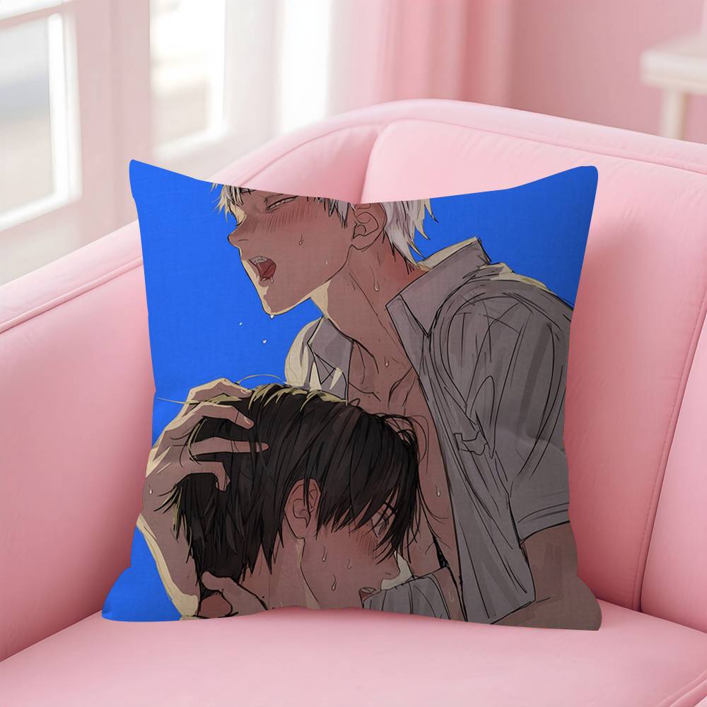Anime The Summer Hikaru Died Cushion Cover 30x50 Polyester Sofa Cushions Decorative Throw Pillows Home Decoration Pillowcover