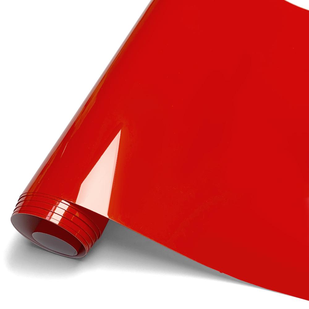 

PET Glossy Red Vinyl Wrap Self Adhesive Motorcycle Car Wrap Vinyl Color Changing Films for Bmw for Tesla Model Y Car Accessories 10x150cm красный