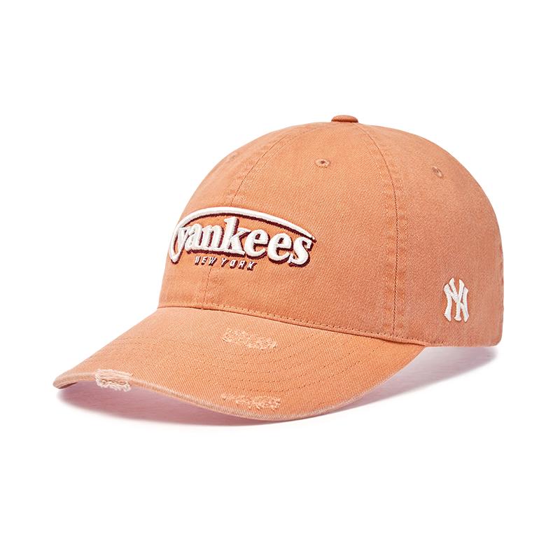 Унисекс ретро мягкая бейсболка MLB One Size