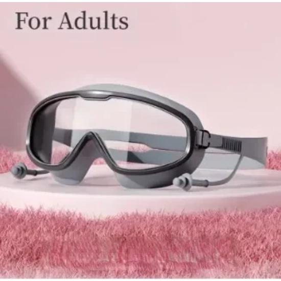 Swimming Goggles for Adults Kids Large Frame Antifog Swim Eyewear Glasses Waterproof HD Swimming Equipment Water Play Supplies