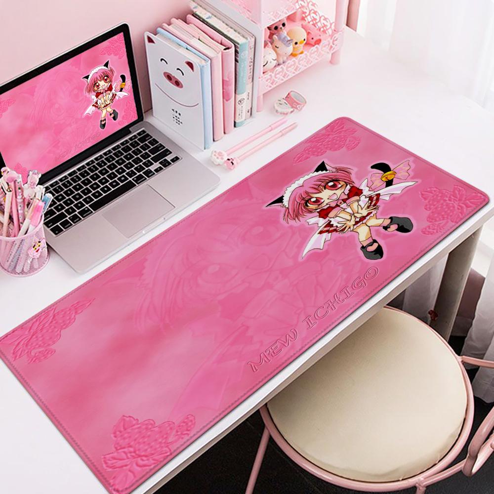 Tokyo Mew Mew Mouse Pad xCM Nonslip Gaming Mousepad Gamer ESports Mouse Mat Game Mechanical Keyboard XXL Desk Mat