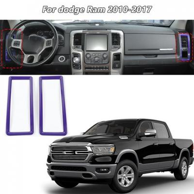 Center Console Side Air Vent Outlet Cover Trim For Dodge RAM 1500 2010-17 Purple