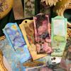 Seria Insula Viselor: Marcaj de carte floral din PVC cu ștanțare la cald, timpuriu