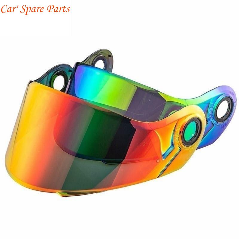 Y4UA All Season Helmet Lens Visor Sunshield Motorbike Sunscreen for FF805 Face
