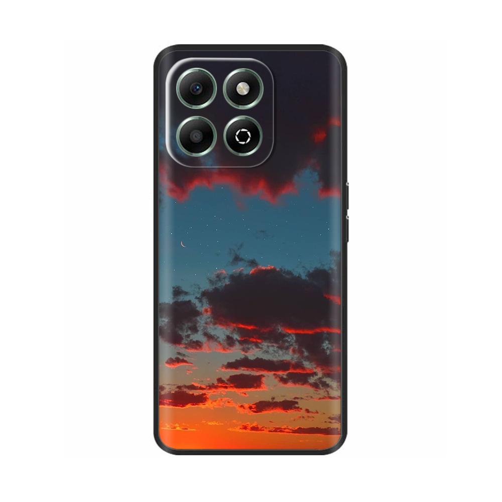 Handyhülle Für Honor X6b Hülle Schmetterling Flüssigsilikon Vollschutz Rückseite Für Honor X6b X 6b HonorX6b JDY-LX1 JDY-LX2