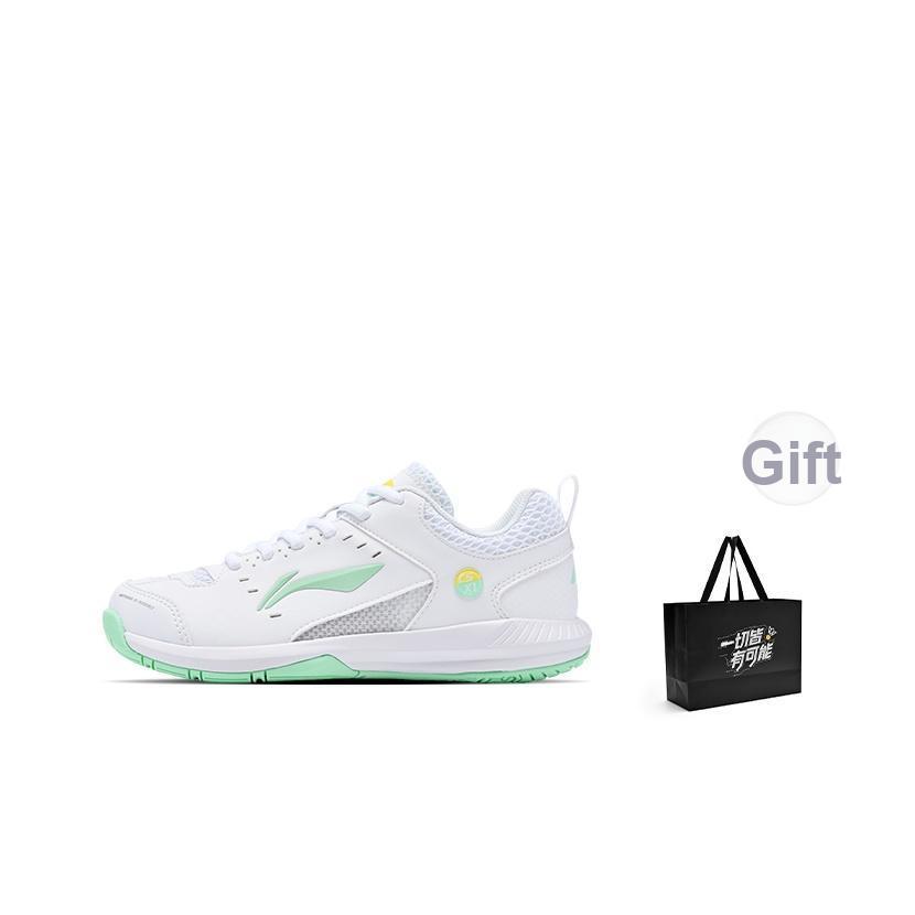 Li-Ning Lightweight Feather Series Rocket Shoes 2.0 Fashion Comfortable Versatile Non-Slip Breathable Lightweight Low-Top Badminton Shoes AYTU049-4