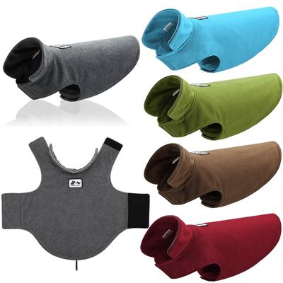 Warme Fleece-Hundekleidung für kleine und mittelgroße Hunde, reflektierende Welpenjacke, Haustierweste, Mops, Chihuahua, französische Bulldogge, Kostüme, Kleidung