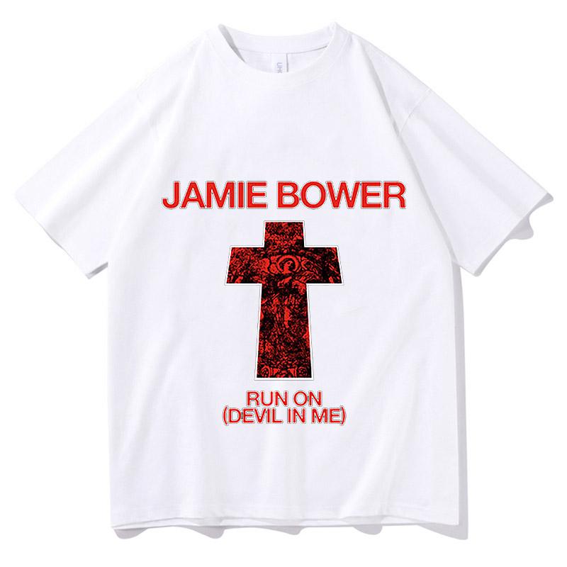 Jamie Bower Waiting for Your Love Merch T-Shirts Unisex Damen Sommer Baumwollkleidung HipHop Mode Rundhals Kurzarm T-Shirt