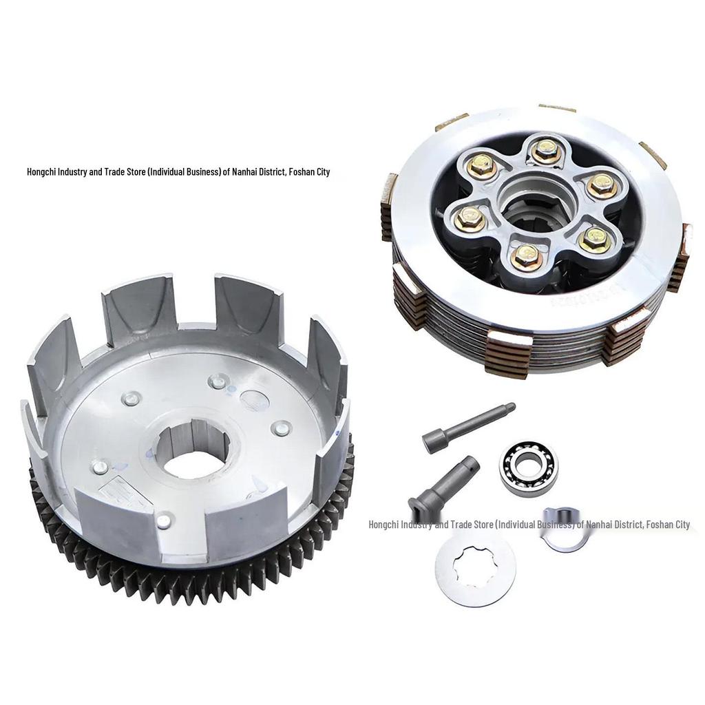 Meikeduo Motorcycle Clutch Assembly 6-Stud 6-Plate for FT/CG150 Dm200 Rt250zs