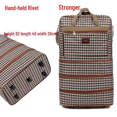 OEING Large Capacity Foldable Rolling Storage Bag