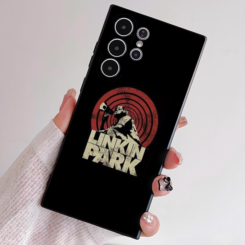 Band L-Linkin P-Park Cool Phone Case For Samsung S Series S21 S22 S23 S24 S25 FE Plus Ultra TPU Soft To Skin-friendly Case