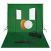 Day and Night - Day and Night Photo Studio Kit with Softbox Lights, Background and Reflector