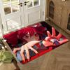 K-Kasane Teto Pink American Floor Mat Soft Thickened Absorbent Non-Slip Bedroom Living Room Door Mat Home Decor Flannel Rugs