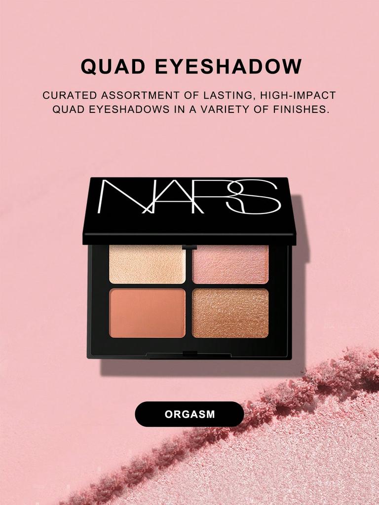 NARS Quad Eyeshadow 4.4g - St Paul de Vence | Orgasm | Matte & Shimmer