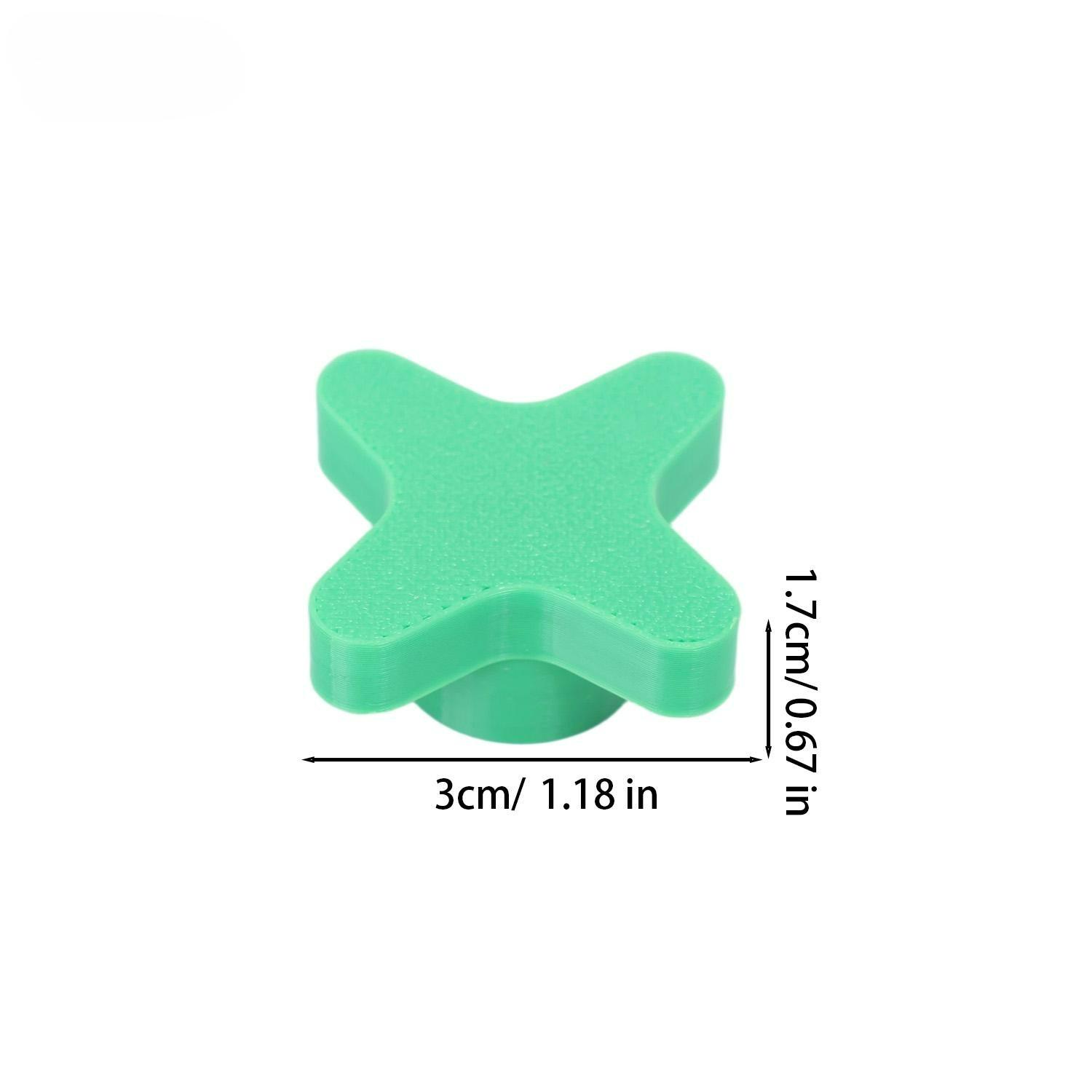 

20/2pcs Universal Sealant Saver Cap Anti Drying Threaded Sealing Caps 3D Printed Plastic Tube Plugs Woodworking Repair Supplies (green,2PCS)