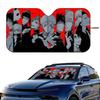 Anime Jujutsu Kaisen Gojo Satoru Summer Car Sunshade Front Windshield Sunshade Sunblock Thermal Insulation Sunshade Umbrella
