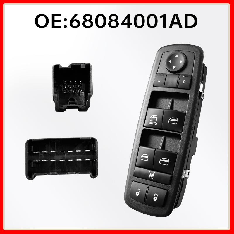 

68084001AD: Dodge Jeep Liberty Left Driver s Glass Lift Switch