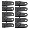 Outdoor Portable ABS Windproof Awning Tarp Tighten Tent Canopy Fixing Clamp Clip