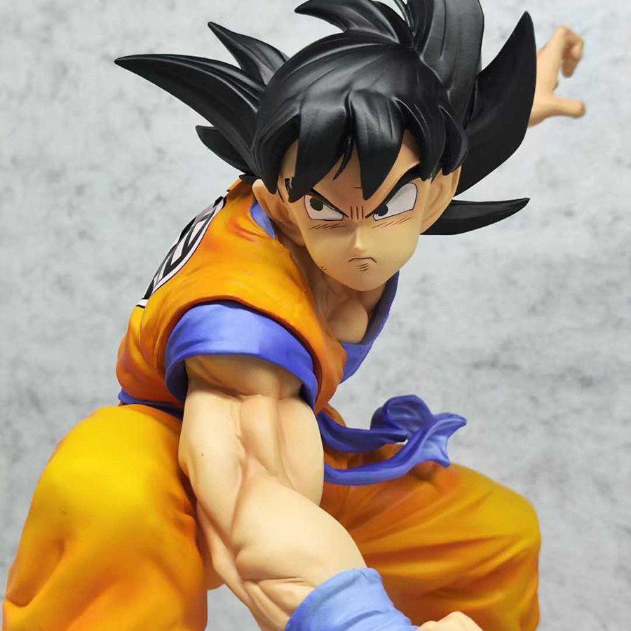 21cm Dragon Ball Z Anime Figures Son Goku Figurine No Base Pvc Statue Collection Model Room Decoration Birthday Gifts Toys
