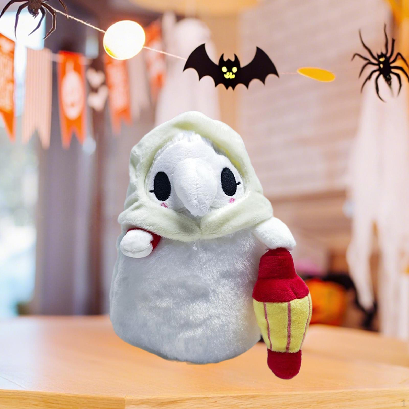 

Glow in Dark Halloween Toy Decorative Pillow Lightweight Multipurpose for Coffee Table Festive Nurse