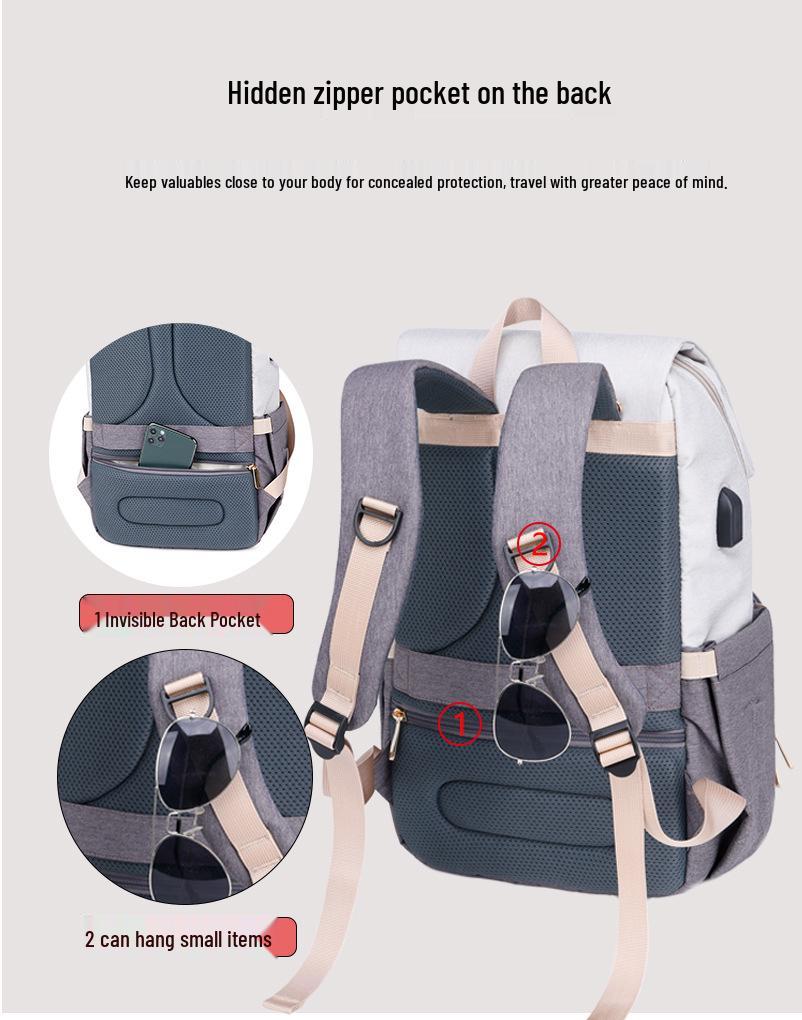 Maternity Travel Backpack: Multifunctional, Waterproof Mother & Baby Bag, New 2025 Edition