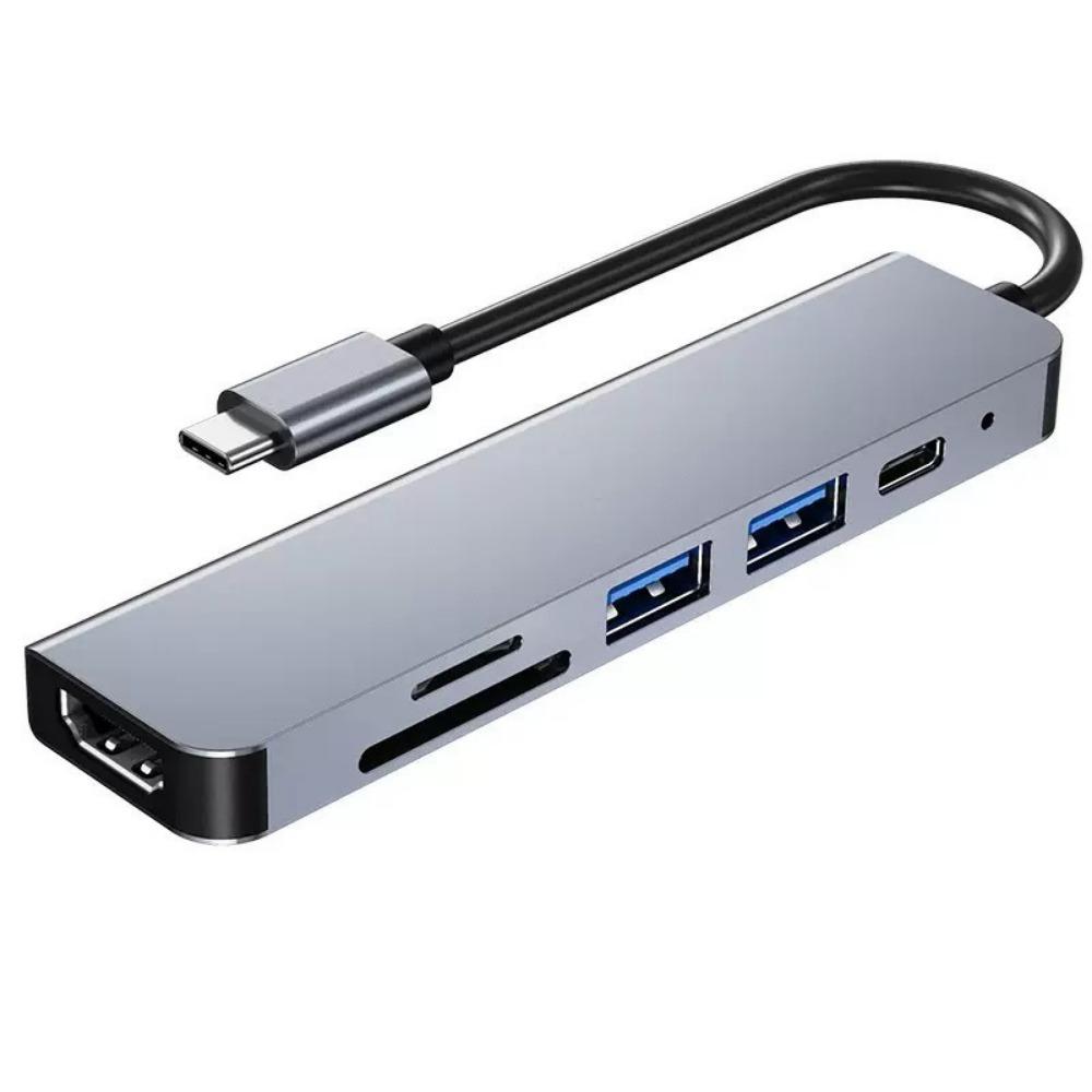 8-in-1 USB C Hub with Ethernet Port Multi Port Adapter Type C Dock for Laptop