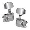 6pcs Gear Ratio 1:15 Semi-Closed Electric Acoustic Guitar Tuning Pegs Tuner Machine Heads Tuning