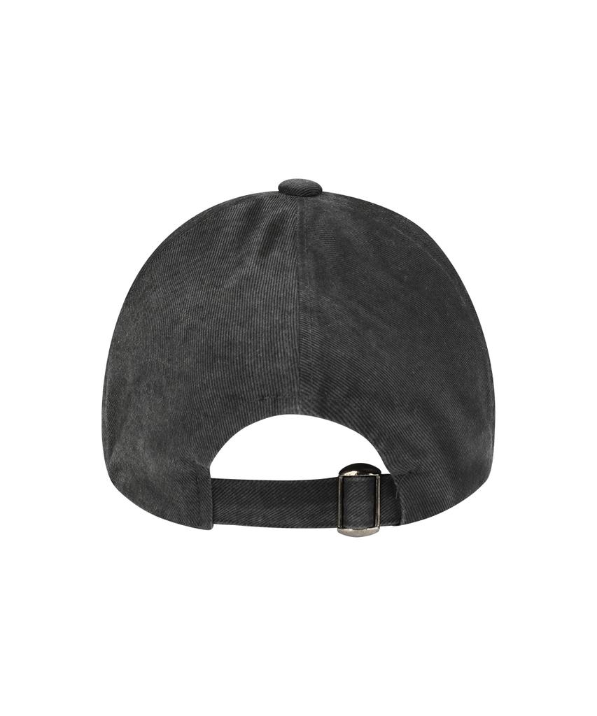Aejeuyua Washed Logo Ball Cap Black