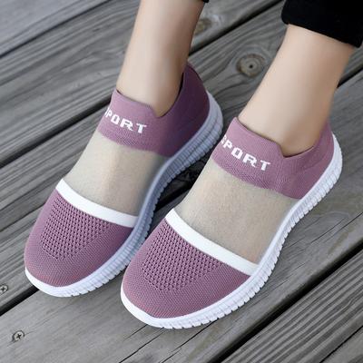 Neue modische Sportschuhe für Damen, atmungsaktive, rutschfeste Damen-Freizeitschuhe aus Mesh