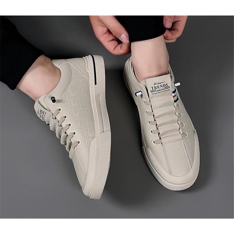 Sneakers Men's Embossed Breathable Sports And Leisure Net Shoes Youth All-match Men's Shoes