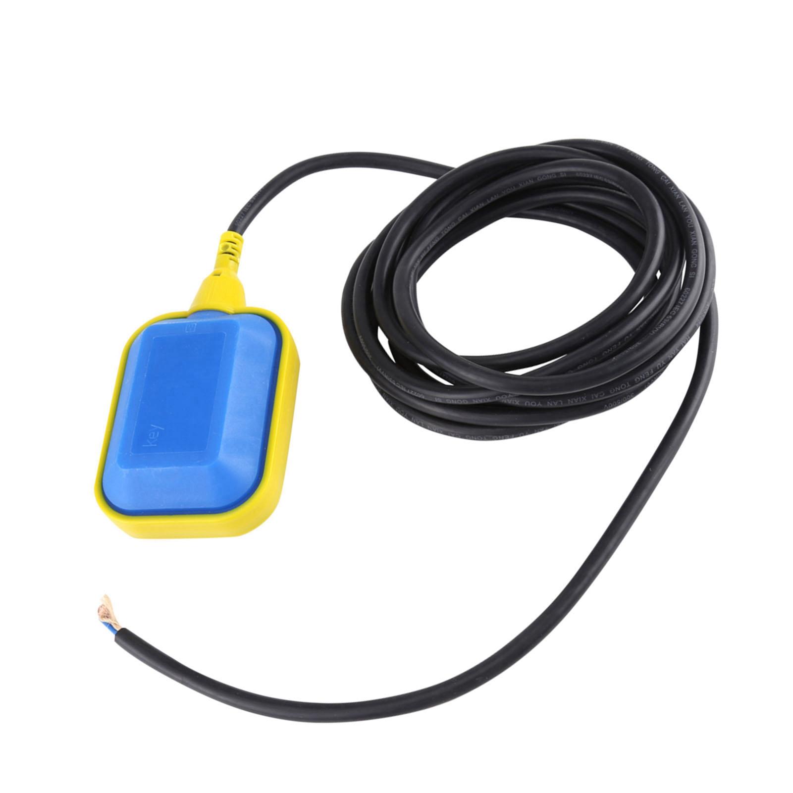 

1pc Cable Type Float Switch Liquid Fluid Water Level Controller Sensor (3.7M Cable)