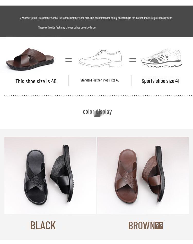 Men's Trendy Non-slip Breathable Sandals - Summer 2025